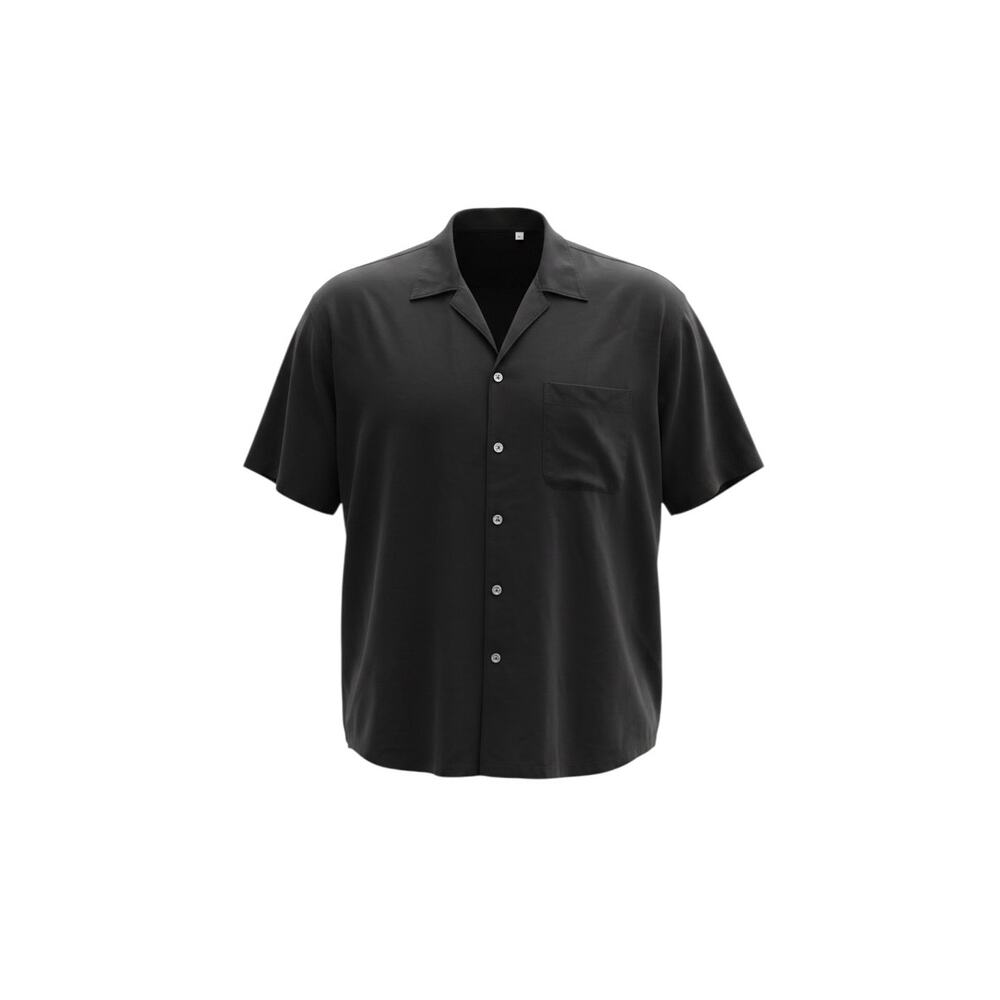 Ashworth XXL Black Short Sleeve Button up